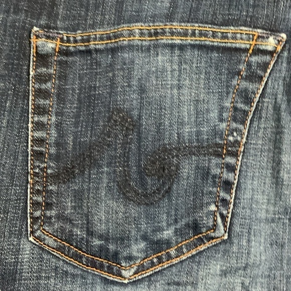 AG Adriano Goldschmied “The Protege Straight Leg” Dark Wash Stretch Jeans size32 - Picture 4 of 12